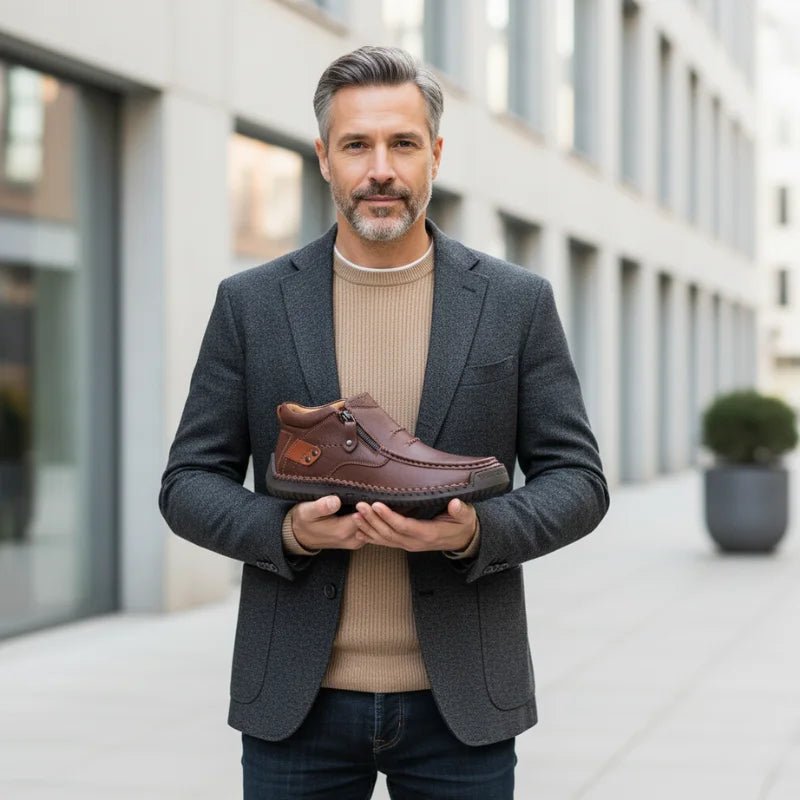 Handgefertigte Lederschuhe, die Komfort und Charakter vereinen | KORVAN™