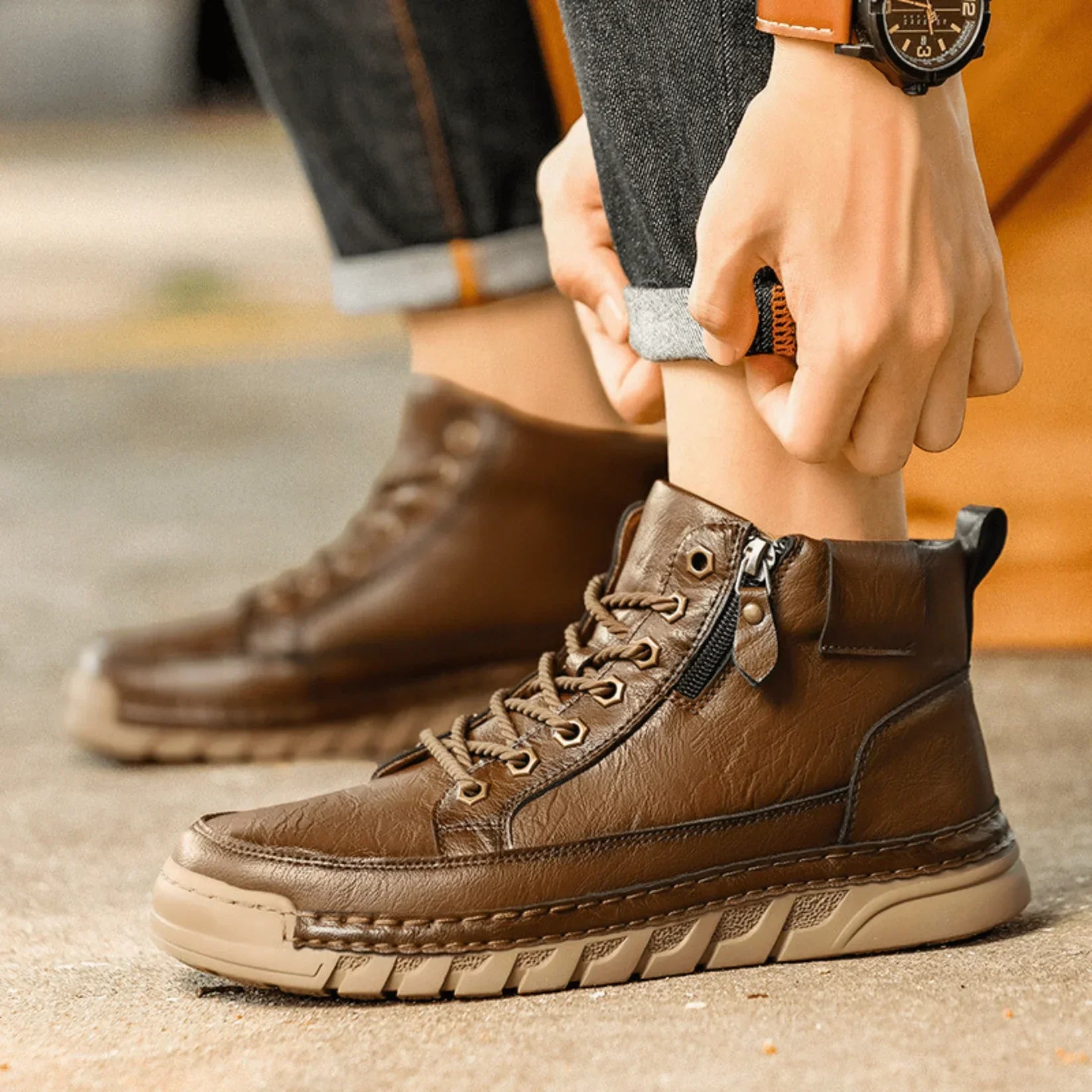 Apollo – Premium-Leder-Stiefel für die Stadt