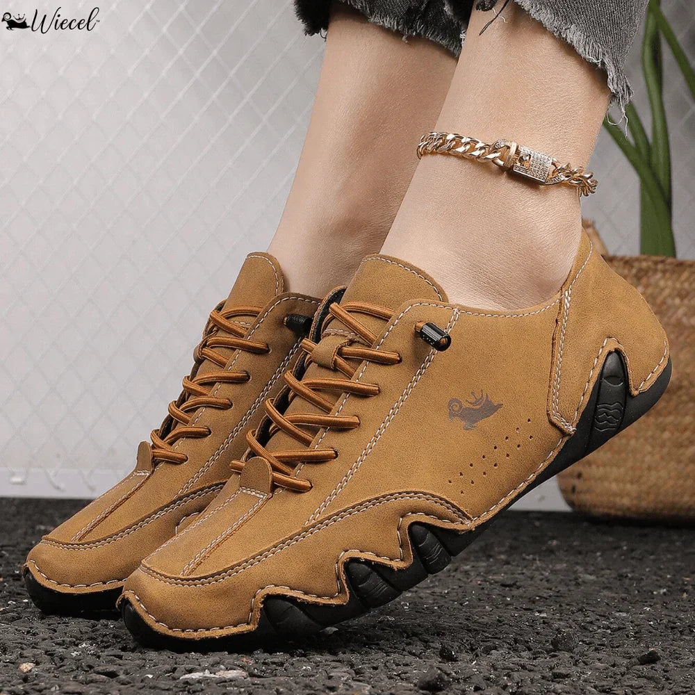 Barfußschuhe aus Leder mit ultimativen Komfort • Wiecel™